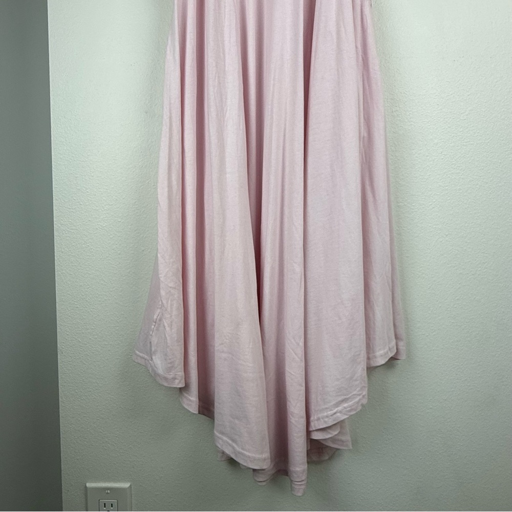 NEW Daily Practice by‎ Anthropologie Forward Line Pink Midi Dress Womens XSP - Picture 11 of 14